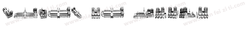 Hotel De Paris字体转换